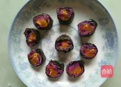 Simple purple potato sushi recipe 5