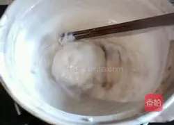 Illustration of how to make lotus root pancakes 3