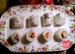 Sesame chicken fillet sushi recipe 10