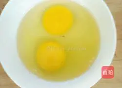 Illustration of how to make flavored enoki mushroom sushi 2