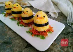 New Year's Eve Dinner~Illustration of how to make chicken rice balls 13