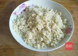 Illustration of how to make bean dregs cake 2