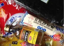 Illustration of how to make sushi 1