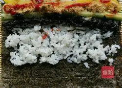 Illustration of how to make sushi 2