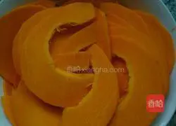 Illustration of how to make pumpkin cake 1