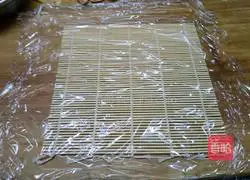 Illustration of how to make sushi 6