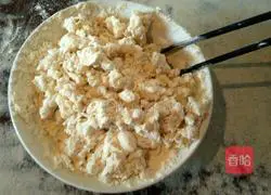 Illustration of how to make butter scallion pancake 1