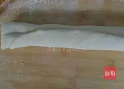 Illustration of how to make fermented black sesame salted cakes 4