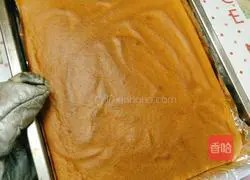 Illustration of how to make matcha cake rolls 11