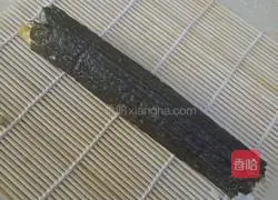 Illustration of how to make colorful sushi 7