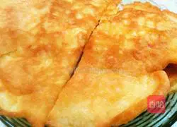 Illustration of how to make shrimp and egg pancakes 4