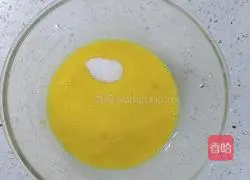 Illustration of how to make homemade baby crispy pancakes (Happy New Year) with zero basics 3