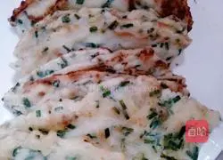 Illustration of how to make leek and cumin pancakes 12