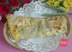 Illustration of how to make pancakes and fruits 16