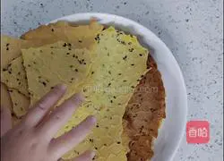 Illustration of how to make homemade baby crispy pancakes (Happy New Year) with zero basics 14