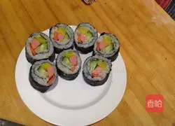 Simple sushi recipe illustration 6
