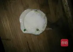 Illustration of making dumpling wrapper scallion pancake 7