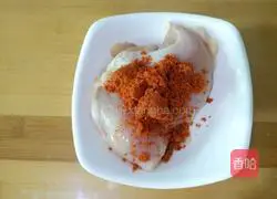 Grilled chicken Illustration of how to make sushi rolls 2