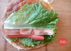 Illustration of how to make egg pancakes (Kuaishou version) 17