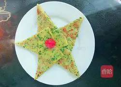 Illustration of how to make chive-flavored shrimp egg pancake 9