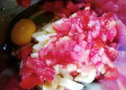 Tomato Banana Egg Pancake Recipe Illustration 2