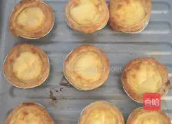Illustration of how to make mini egg tarts 10