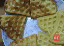 Illustration of how to make waffles 3