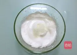 Illustration of how to make two-color protein sugar 6