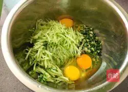 Cucumber egg pancake recipe 3