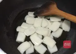 Illustration of how to make egg-roasted rice cakes 3
