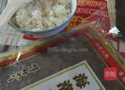 Illustration of home-cooked sushi 1