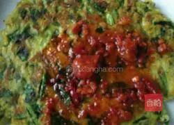 Spinach egg pancake recipe 11
