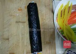  Illustration of how to make assorted sushi 11