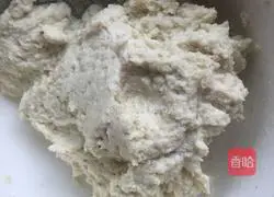 Illustration of how to make bean dregs and minced meat pancakes 1