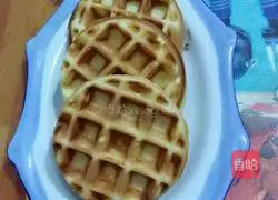 Illustration of how to make original waffles 11