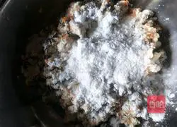 Illustration of making tofu cake 3