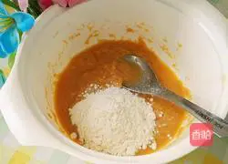 Illustration of how to make apple and egg pancakes 6