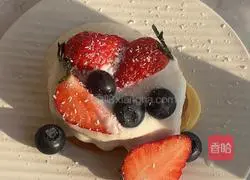 Illustration of how to make yogurt waffles 9