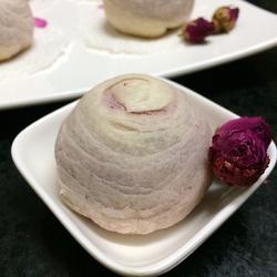 Purple sweet potato cake