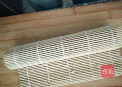 Illustration of how to make sushi 5