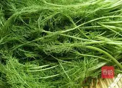 Illustration of how to make fennel egg cake 1