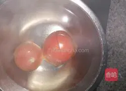 Illustration of how to make tomato egg pancake 2