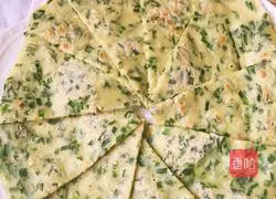 Illustration of how to make vegetable pancakes 8