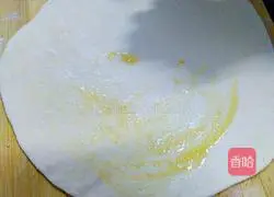 Illustration of how to make scallion pancakes 8