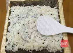 Illustration of how to make fruit and vegetable sushi 9