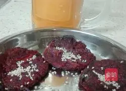 Milk Purple Sweet Potato Cake Recipe Illustration 4