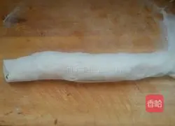 Green onion pancake.Illustration of how to make it 5