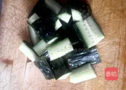 Illustration of how to make white rice sushi 3