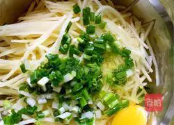 Illustration of how to make potato pancakes 3