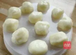 Illustration of how to make bean paste and glutinous rice cake 6